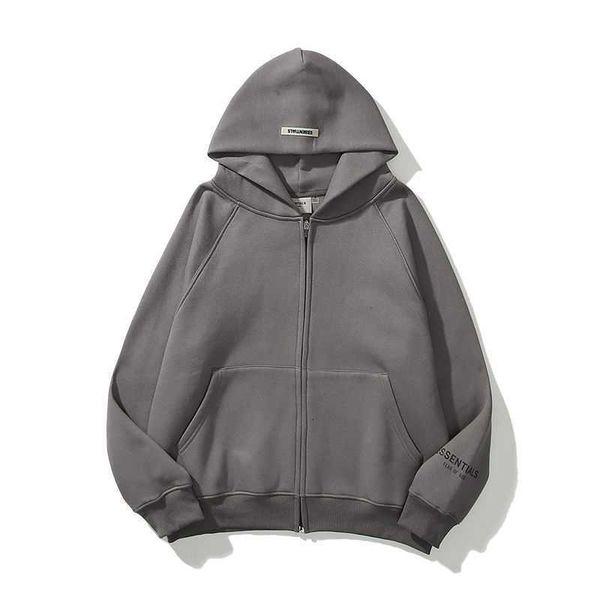 hoodies hweatshirts f og multi thread sweater women's essentials zipper cardigan hooded loose coat couple, Black
hoodies hweatshirts f og multi thread sweater women's essentials zipper cardigan hooded loose coat couple, Black