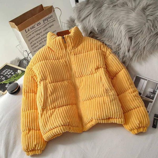 women's down parkas autumn winter corduroy thicken warm women parka short bread padded jackets casual loose stand collar solid female c, Black
women's down parkas autumn winter corduroy thicken warm women parka short bread padded jackets casual loose stand collar solid female c, Black