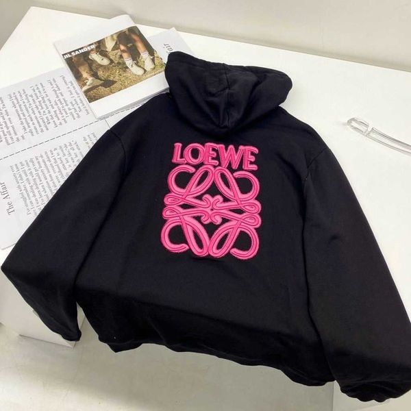 hoodies loew's fashion sweatshirts designer letter printing pullover pink fluorescent sweatshirt 22s loose casual sweater high quality, Black
hoodies loew's fashion sweatshirts designer letter printing pullover pink fluorescent sweatshirt 22s loose casual sweater high quality, Black