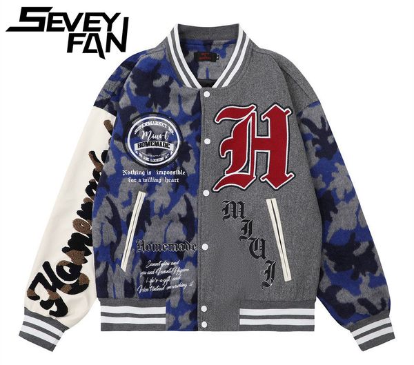 mens jackets seveyfan jacket hip hop men letters printing camouflage patchwork baseball streetwear fashion loose casual outwe 221129, Black;brown
mens jackets seveyfan jacket hip hop men letters printing camouflage patchwork baseball streetwear fashion loose casual outwe 221129, Black;brown