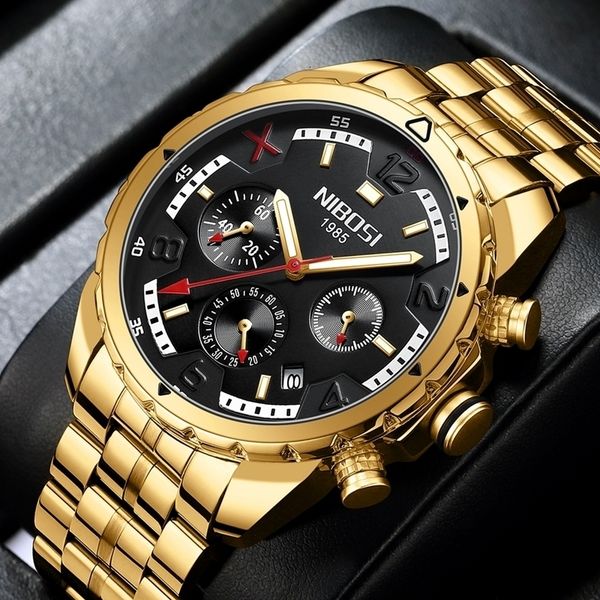 wristwatches nibosi men watches luxury brand steel waterproof sport quartz watch fashion date clock chronograph relogio masculino 221128, Slivery;brown
wristwatches nibosi men watches luxury brand steel waterproof sport quartz watch fashion date clock chronograph relogio masculino 221128, Slivery;brown