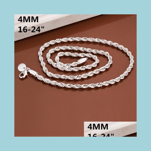 chains plated sterling sier necklace 4mm men ed rope chains 16 18 20 22 24 inches 925 plate necklaces drop delivery jewelry p dhgarden dhttv, Silver
chains plated sterling sier necklace 4mm men ed rope chains 16 18 20 22 24 inches 925 plate necklaces drop delivery jewelry p dhgarden dhttv, Silver