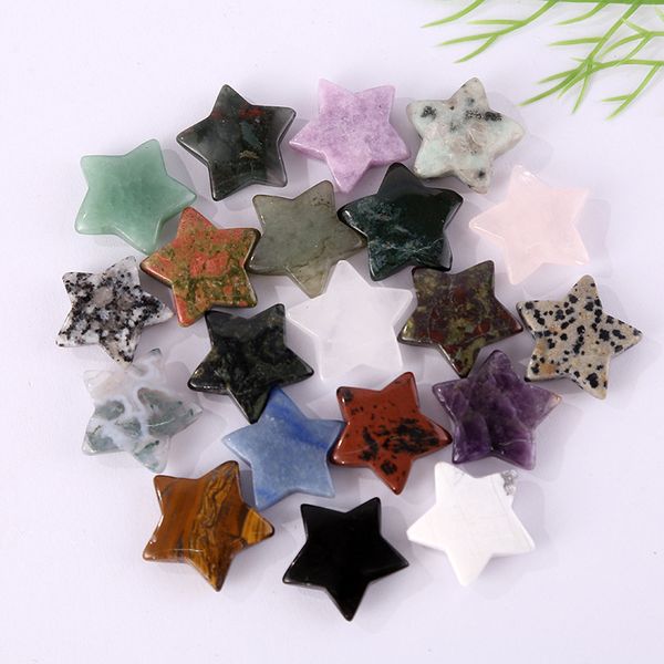 natural stone 30mm star statue crystal home decoration amethyst rose quartz craft room ornament, Black
natural stone 30mm star statue crystal home decoration amethyst rose quartz craft room ornament, Black