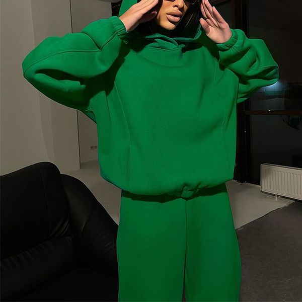 women's two piece pants women two piece sets tracksuit casual fashion solid loose hooded sweatshirt suit female autumn trouser suits sw, White
women's two piece pants women two piece sets tracksuit casual fashion solid loose hooded sweatshirt suit female autumn trouser suits sw, White