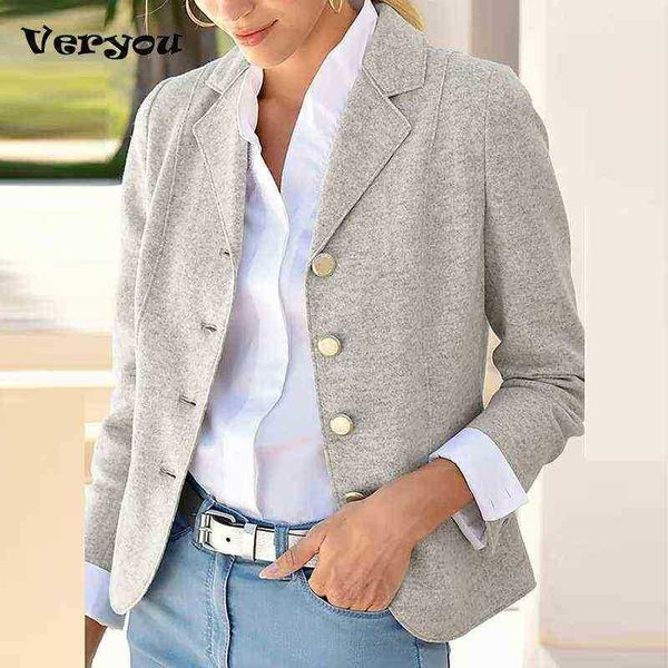 2021 button jacket women daily casual long sleeves solid color lapel suit outerwear casual women jacket women simple style jacket j220813, White;black
2021 button jacket women daily casual long sleeves solid color lapel suit outerwear casual women jacket women simple style jacket j220813, White;black