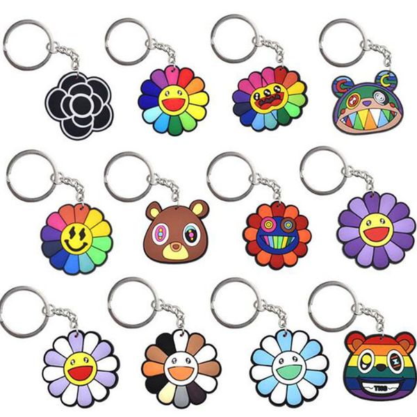 sell 17styles cute cartoon flower keychains fashion accessories car bag pendant key holder party festival gift, Silver
sell 17styles cute cartoon flower keychains fashion accessories car bag pendant key holder party festival gift, Silver