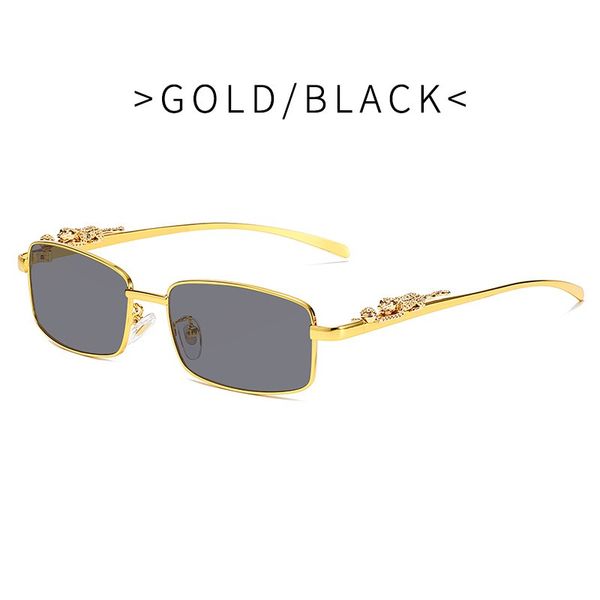 fashion buff glasses luxury designer sunglasses eyeglasses frames temples with panther heads metal frameless full rim semi rimless rectangul, Black
fashion buff glasses luxury designer sunglasses eyeglasses frames temples with panther heads metal frameless full rim semi rimless rectangul, Black