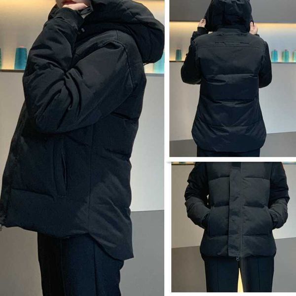 bzf7 men's parke winter jacket down hoodie tick coat upscale fashion casual warm waterproof man, Black
bzf7 men's parke winter jacket down hoodie tick coat upscale fashion casual warm waterproof man, Black