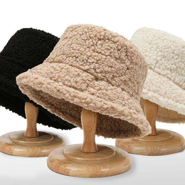 wide brim hats bucket lamb faux fur hat winter warm velvet for women lady thicken bob panama outdoor fisherman caps girls 221129, Blue;gray
wide brim hats bucket lamb faux fur hat winter warm velvet for women lady thicken bob panama outdoor fisherman caps girls 221129, Blue;gray