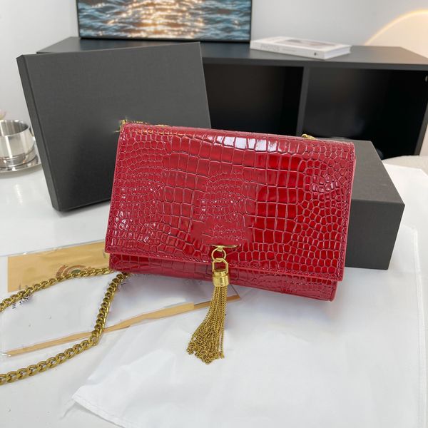 luxury designer bag women's handbag crossbody bag leather wallet louisa fashion fashion vitality shoulder women's handbag wallet w, Black;red 
luxury designer bag women's handbag crossbody bag leather wallet louisa fashion fashion vitality shoulder women's handbag wallet w, Black;red