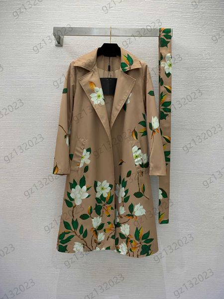 womens trench coats floral printing no buttons open lapel belt waist folding design slim trench coat garments slit medium length style outer, Tan;black
womens trench coats floral printing no buttons open lapel belt waist folding design slim trench coat garments slit medium length style outer, Tan;black