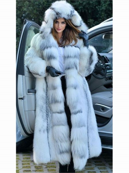 women s fur faux winter longer warm coat sleeve women s hooded all in one s xxxxxl 221128, Black
women s fur faux winter longer warm coat sleeve women s hooded all in one s xxxxxl 221128, Black