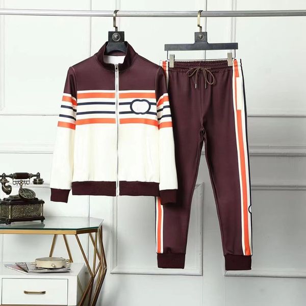 men's tracksuits autumn latest europeanstyle men's highquality casual sports suit longsleeved trousers fashion twopiece suit 22112, Gray 
men's tracksuits autumn latest europeanstyle men's highquality casual sports suit longsleeved trousers fashion twopiece suit 22112, Gray