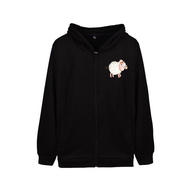 men's hoodies sweatshirts lianshuo cartoon sheep print korean fashion autumn winter women's zipper hooded sweatshirt hoodie colleg, Black
men's hoodies sweatshirts lianshuo cartoon sheep print korean fashion autumn winter women's zipper hooded sweatshirt hoodie colleg, Black