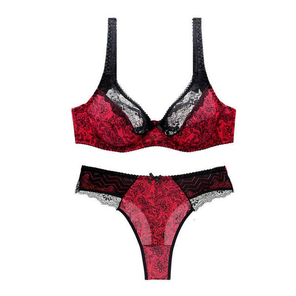 women's underwear custom ultra thin big size lace womens bra and sets thong woman plus, Red;black
women's underwear custom ultra thin big size lace womens bra and sets thong woman plus, Red;black
