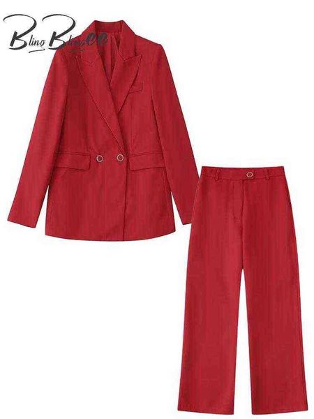 blingblingee autumn 2022 office lady suit jacket traf two buttons blazers suits female ol style red straight pants 2 piece sets j220813, White;black
blingblingee autumn 2022 office lady suit jacket traf two buttons blazers suits female ol style red straight pants 2 piece sets j220813, White;black