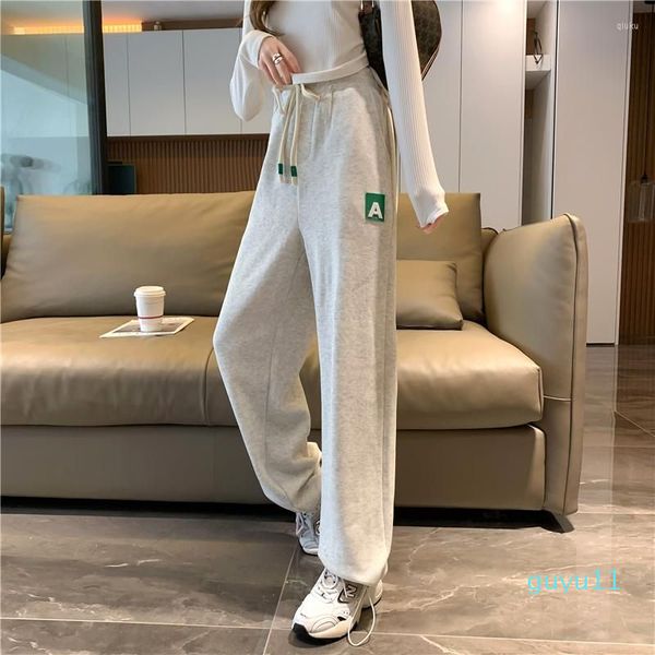 women's pants summer casual sweatpants women loose spring thin letter appliques womens, Black;white
women's pants summer casual sweatpants women loose spring thin letter appliques womens, Black;white