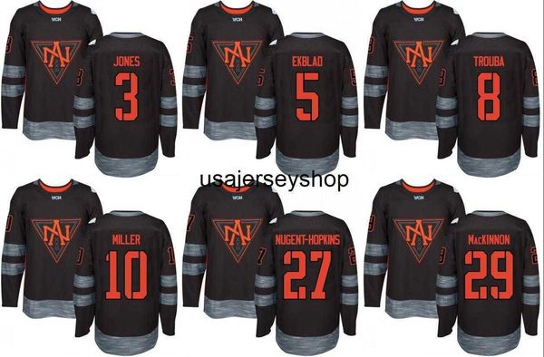 men's north america 2016 world cup of hockey nathan mackinnon ryan nugent-hopkins j.t. miller jacob trouba aaron ekblad seth jones jers, Black
men's north america 2016 world cup of hockey nathan mackinnon ryan nugent-hopkins j.t. miller jacob trouba aaron ekblad seth jones jers, Black