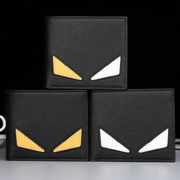 designer men's wallet short monster solid horizontal student trend letter wallets, Red;black
designer men's wallet short monster solid horizontal student trend letter wallets, Red;black