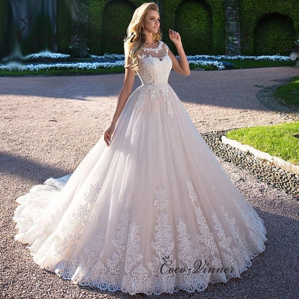 backless europe wedding gown women sheer neck lace up lace embroidery appliques sweet train wedding dress new arrival, White
backless europe wedding gown women sheer neck lace up lace embroidery appliques sweet train wedding dress new arrival, White
