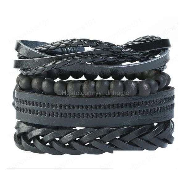 charm bracelets 100 genuine leather bracelet twist beading rope simple and easy adjustable mens combination suit 4 styles drop deliv dho9y, Golden;silver
charm bracelets 100 genuine leather bracelet twist beading rope simple and easy adjustable mens combination suit 4 styles drop deliv dho9y, Golden;silver