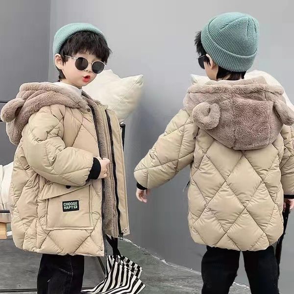 down coat boys winter thick coat teen parka children plus velvet warm jackets fashion hooded outwear kids clothes 38y 221129, Blue;gray
down coat boys winter thick coat teen parka children plus velvet warm jackets fashion hooded outwear kids clothes 38y 221129, Blue;gray