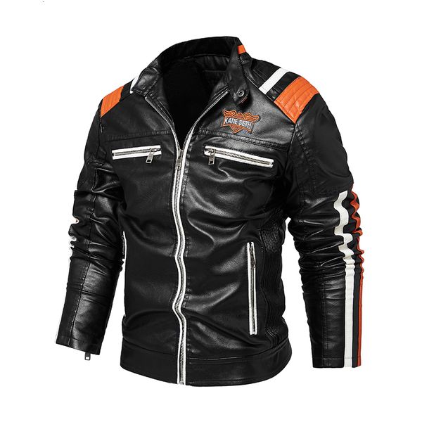 mens leather faux autumn brand casual motor distressed jacket coat winter vintage outwear fleece jackets 221129, Black
mens leather faux autumn brand casual motor distressed jacket coat winter vintage outwear fleece jackets 221129, Black