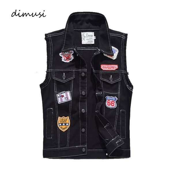 men's vests dimusi summer mens vintage design denim vest casual outwear retor sleeveless jackets men biker patch jean waistcoats clothi, Black;white
men's vests dimusi summer mens vintage design denim vest casual outwear retor sleeveless jackets men biker patch jean waistcoats clothi, Black;white
