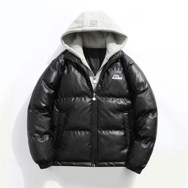 men's down parkas men's hooded puffer jacket oversize warm winter jackets warm thicken coat windproof and waterproof hooded leathe, Black
men's down parkas men's hooded puffer jacket oversize warm winter jackets warm thicken coat windproof and waterproof hooded leathe, Black