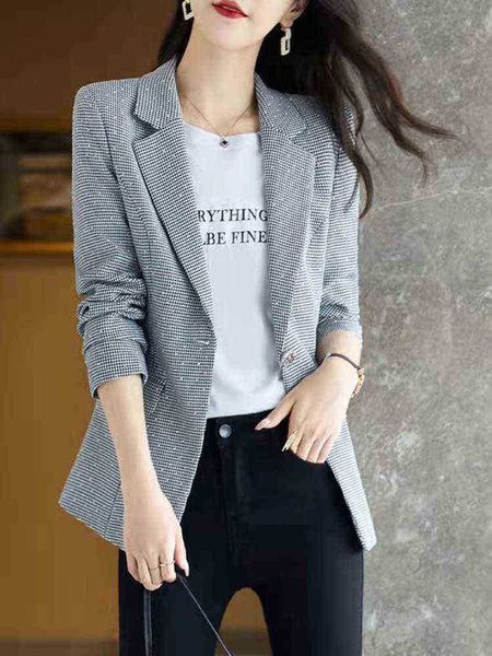 qianniao suit jacket women 2022 and autumn new style fashion temperament high sense flash diamond small casual suit j220813, White;black
qianniao suit jacket women 2022 and autumn new style fashion temperament high sense flash diamond small casual suit j220813, White;black