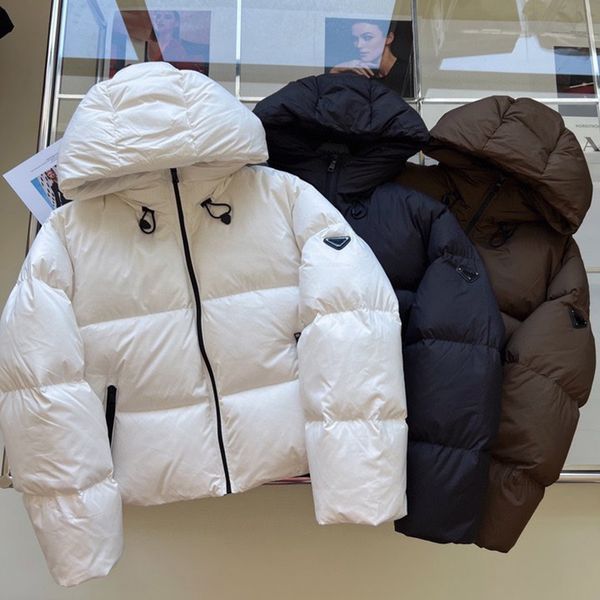 prds down bread jackets womens puffer hooded designer parkas jacket mens woman zipper warm coat couples coats letter winter new outwear, Black;brown
prds down bread jackets womens puffer hooded designer parkas jacket mens woman zipper warm coat couples coats letter winter new outwear, Black;brown