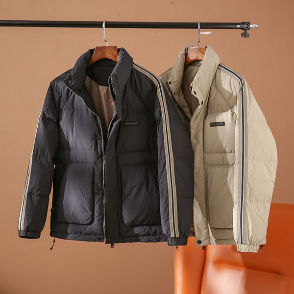 men s dowpark grade luxur simple fashion harajuku men's winter warm down jacket 2022 new thick c221128, Black
men s dowpark grade luxur simple fashion harajuku men's winter warm down jacket 2022 new thick c221128, Black