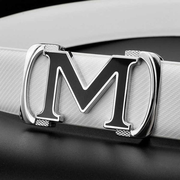 men genuine leather belt letter m smooth buckle teen white pants belt luxury designer jeans belts wholesale, Black;brown
men genuine leather belt letter m smooth buckle teen white pants belt luxury designer jeans belts wholesale, Black;brown
