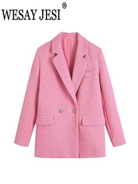 suit wesay jesi fashion commuter office blazer solid color elegant pink long sl, White;black
suit wesay jesi fashion commuter office blazer solid color elegant pink long sl, White;black