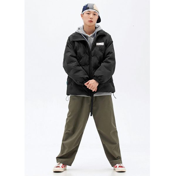 men's down parkas streetwear men black stand collar keep warm down jacket plush and thicken cotton clothes versatile outerwear winter f
men's down parkas streetwear men black stand collar keep warm down jacket plush and thicken cotton clothes versatile outerwear winter f