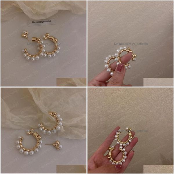 dangle chandelier korean style c shape earring natural freshwater pearl beaded dangle earrings jewelry gift drop deliv dhaoz, Silver
dangle chandelier korean style c shape earring natural freshwater pearl beaded dangle earrings jewelry gift drop deliv dhaoz, Silver