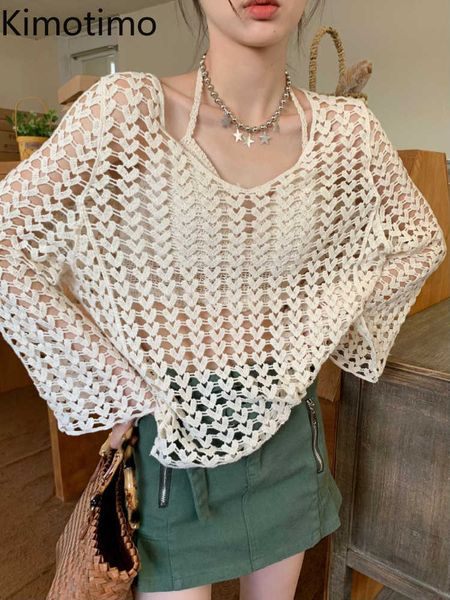 women's sweaters kimotimo ins hollow out long sleeve knit women 2022 summer v neck loose pullover korean chic retro fashion two piece, White;black
women's sweaters kimotimo ins hollow out long sleeve knit women 2022 summer v neck loose pullover korean chic retro fashion two piece, White;black
