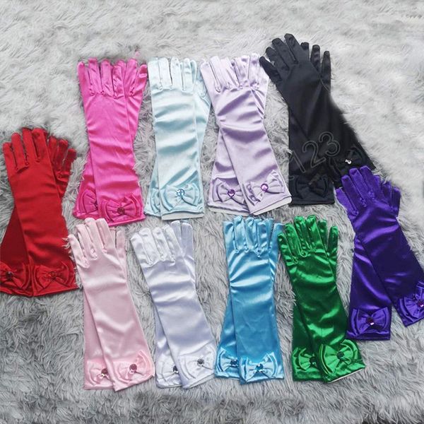 long princess dance gloves bow satin kids girl wedding dress costume accessories children dress-up full finger mittens, Blue;gray
long princess dance gloves bow satin kids girl wedding dress costume accessories children dress-up full finger mittens, Blue;gray