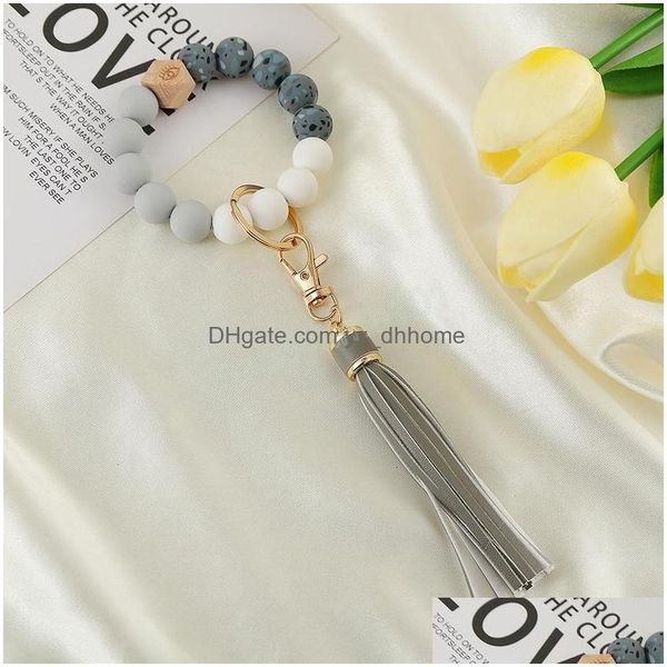 key rings party favor sile bead bracelet key ring anti loss wood women tassel keys chain 9 style drop delivery jewelry dhco0, Slivery;golden
key rings party favor sile bead bracelet key ring anti loss wood women tassel keys chain 9 style drop delivery jewelry dhco0, Slivery;golden