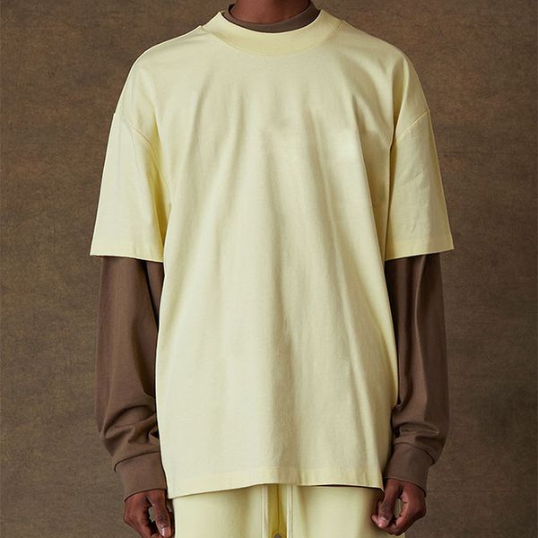 22fw new flocking letter printed men's t-shirts classic summer fashion casual simple solid short sleeve breathable man women high stree, White;black
22fw new flocking letter printed men's t-shirts classic summer fashion casual simple solid short sleeve breathable man women high stree, White;black