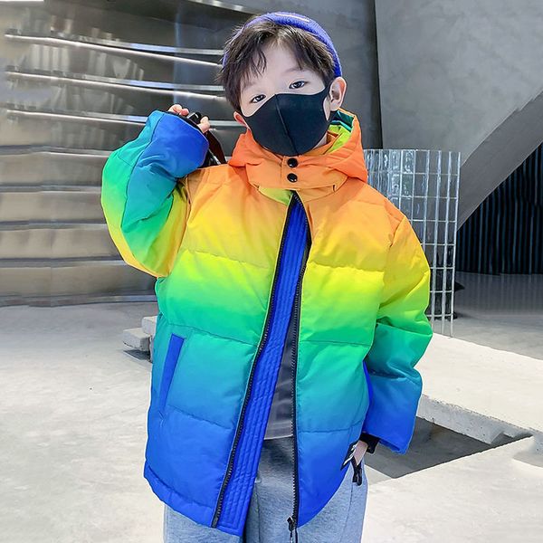 down coat boys autumn winter hooded parkas children's cotton lining thicken warm jacket fashion print casual outwear parka for kids 221, Blue;gray
down coat boys autumn winter hooded parkas children's cotton lining thicken warm jacket fashion print casual outwear parka for kids 221, Blue;gray