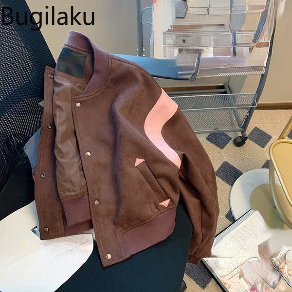 wo bugilaku patchwork vintage women autumn winter arrival outerwear loose all-match button up casual fashion coats 221129, Black;brown
wo bugilaku patchwork vintage women autumn winter arrival outerwear loose all-match button up casual fashion coats 221129, Black;brown