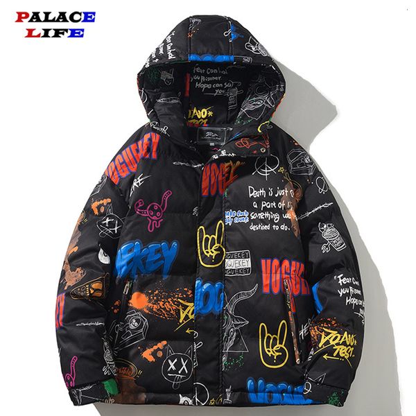 mens down parkas jacket men winter full graffiti hooded windproof coat streetwear couple oversized hip hop black woman 221129
mens down parkas jacket men winter full graffiti hooded windproof coat streetwear couple oversized hip hop black woman 221129