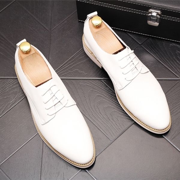 height increasing shoes korean style mens fashion business wedding formal dresses black white shoes genuine leather shoe point toe sneakers
height increasing shoes korean style mens fashion business wedding formal dresses black white shoes genuine leather shoe point toe sneakers