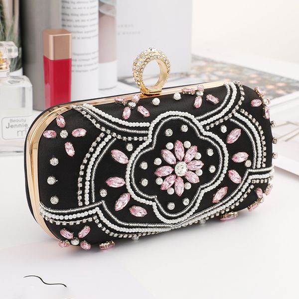 evening bags luxury pearl beaded crystal pink women elegant fashion handbags party clutches gold color chain shoulder purse 221128
evening bags luxury pearl beaded crystal pink women elegant fashion handbags party clutches gold color chain shoulder purse 221128
