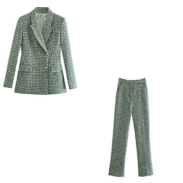 xikom tweed women two pieces set vintage v neck plaid long sleeves slim office lady blazer jacket female streetwearer pants suit j220813, White;black
xikom tweed women two pieces set vintage v neck plaid long sleeves slim office lady blazer jacket female streetwearer pants suit j220813, White;black