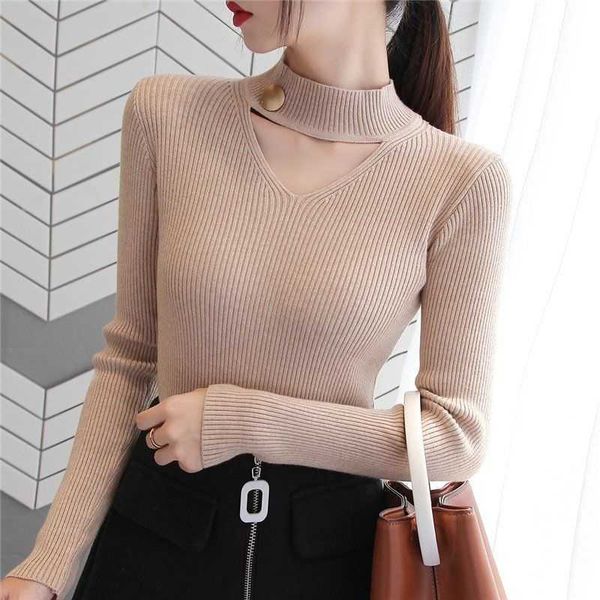 women's sweaters fashion women vneck hollow knit pullover design slim longsleeved korean style casual 2022 new spring autumn allmuch j2, White;black
women's sweaters fashion women vneck hollow knit pullover design slim longsleeved korean style casual 2022 new spring autumn allmuch j2, White;black