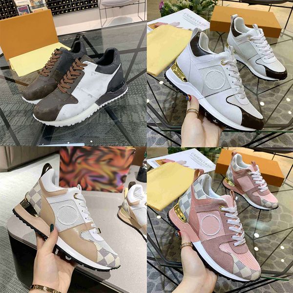 designer casual shoes men women run away sneakers shoe designer calf leather mesh mixed color trainer retro splicing stylist sneaker size35-, Black
designer casual shoes men women run away sneakers shoe designer calf leather mesh mixed color trainer retro splicing stylist sneaker size35-, Black