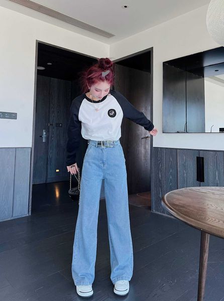 designer brand womens jeans solid color high waisted stretch pants loose casual trousers autumn winter fashion women jeans, Blue
designer brand womens jeans solid color high waisted stretch pants loose casual trousers autumn winter fashion women jeans, Blue