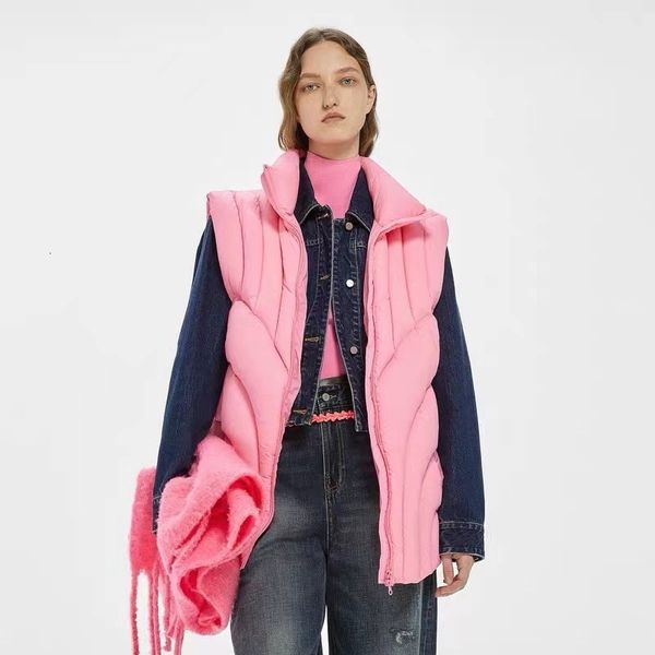 women's down parkas winter fashion women short vest oversized puffer waistcoat thick warm feamle white duck down sleeveless jacket ligh, Black
women's down parkas winter fashion women short vest oversized puffer waistcoat thick warm feamle white duck down sleeveless jacket ligh, Black